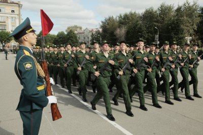 Забавный казус случился на днях с неким курсантом-четверокурсником некоего знаменитого российского военного вуза.