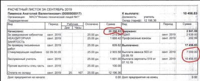Заслуженный учитель России из ФТЛ заявил о зарплате в 17 тысяч рублей за месяц.