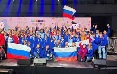 Сборная России заняла первое место на всемирной олимпиаде по робототехнике