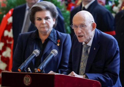 89-летний американский астронавт Томас Стаффорд, прилетел из США на похороны Алексея Леонова, первого космонавта вышедшего в открытый космос