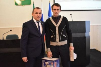 В Татарстане за спасение при пожаре подарили мясорубку.